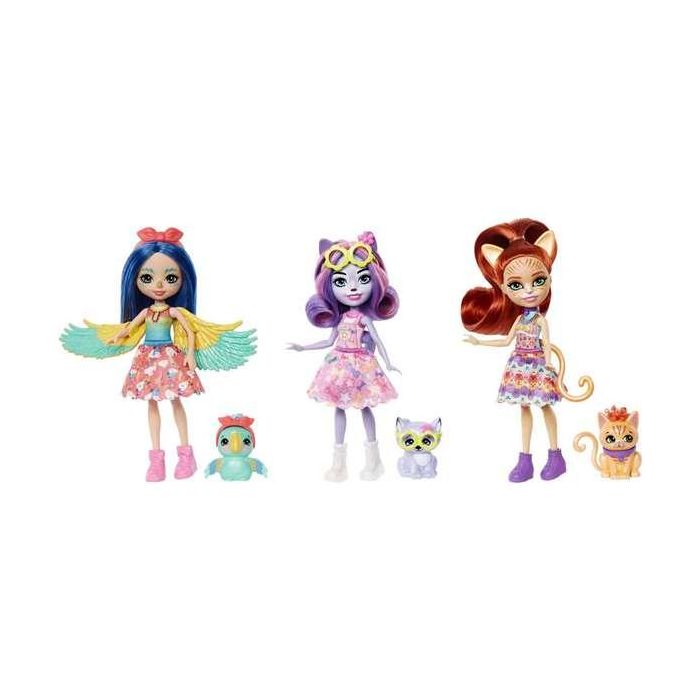 Mattel Muñeca Enchantimals 15 cm - Modelos Surtidos 5