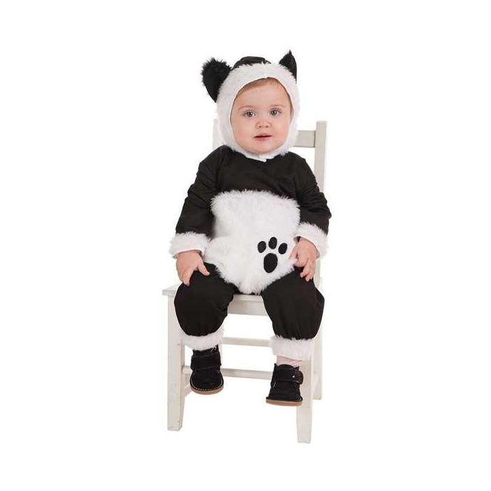 Creaciones Llopis Disfraz Bebe Panda Mimoso Talla 0-6 Meses (0-12 Meses) 1