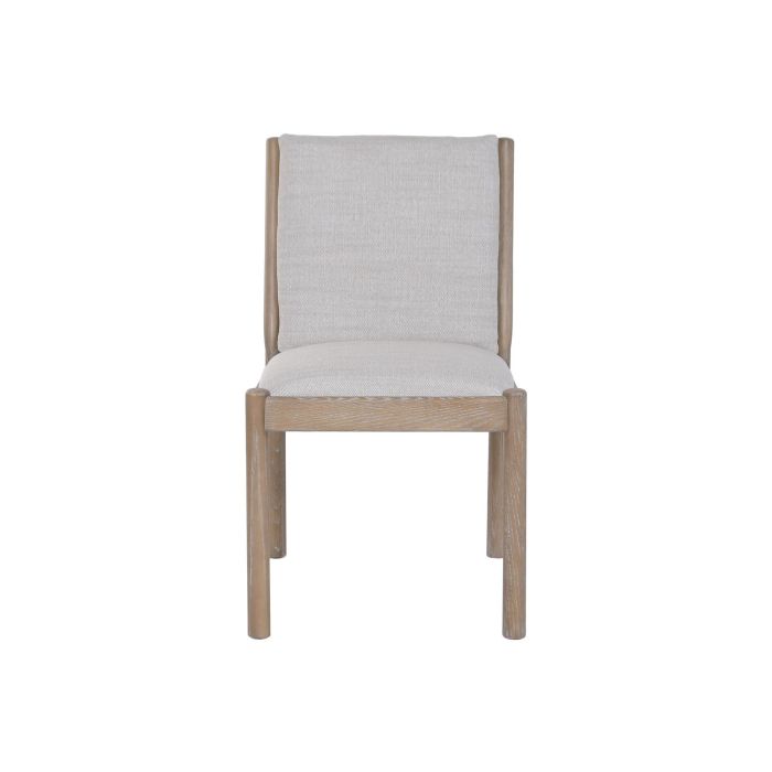 Silla Romantico DKD Home Decor Beige Natural 63 x 84 x 48 cm (2 Unidades)