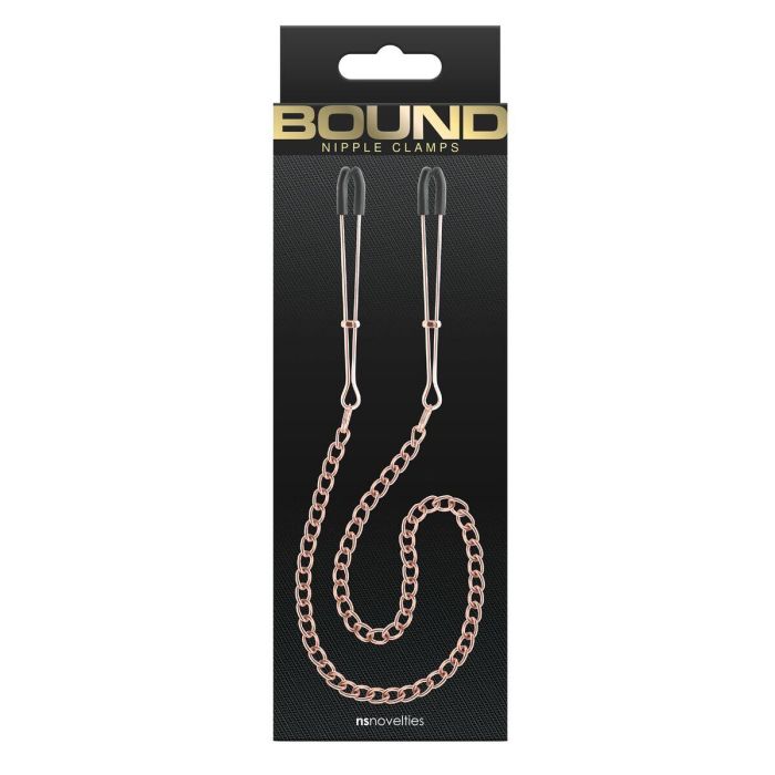 Pinzas para los pezones NS Novelties Bound 1 Pinzas para los pezones NS Novelties Bound 1