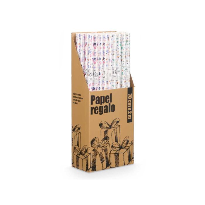 Rollo Papel Regalo 70X200 Nubes Y Dinosaurio Surt Arte Regal (50 Unidades) 1 Rollo Papel Regalo 70X200 Nubes Y Dinosaurio Surt Arte Regal (50 Unidades) 1