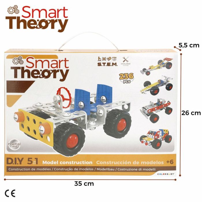 Juego de Construcción Colorbaby Coche 236 Piezas 1 Juego de Construcción Colorbaby Coche 236 Piezas 1
