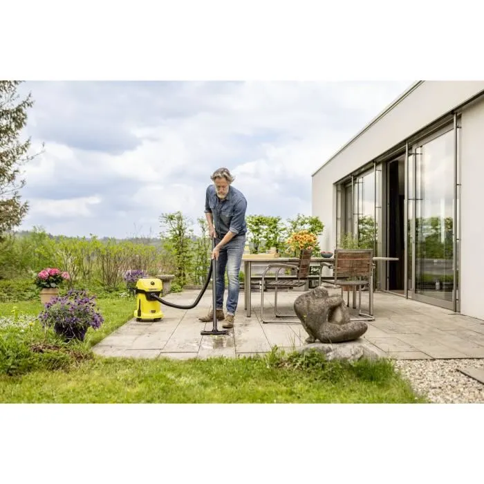 Karcher WD 3-18 V-17/20 Aspiradora de Polvo Inalámbrico (Sin Batería) 5