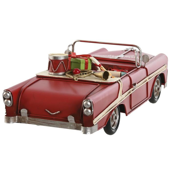 Vehiculo Decoracion Navidad Tradicional DKD Home Decor Rojo Verde 15.5 x 12 x 37 cm (2 Unidades) 1