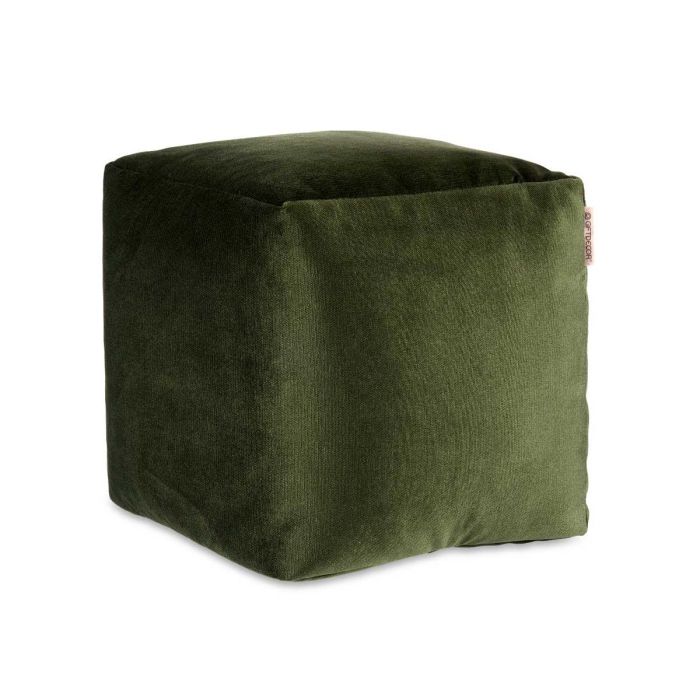 Puff Cuadrado Terciopelo 30X30Cm Verde Giftdecor (4 Unidades) 1 Puff Cuadrado Terciopelo 30X30Cm Verde Giftdecor (4 Unidades) 1