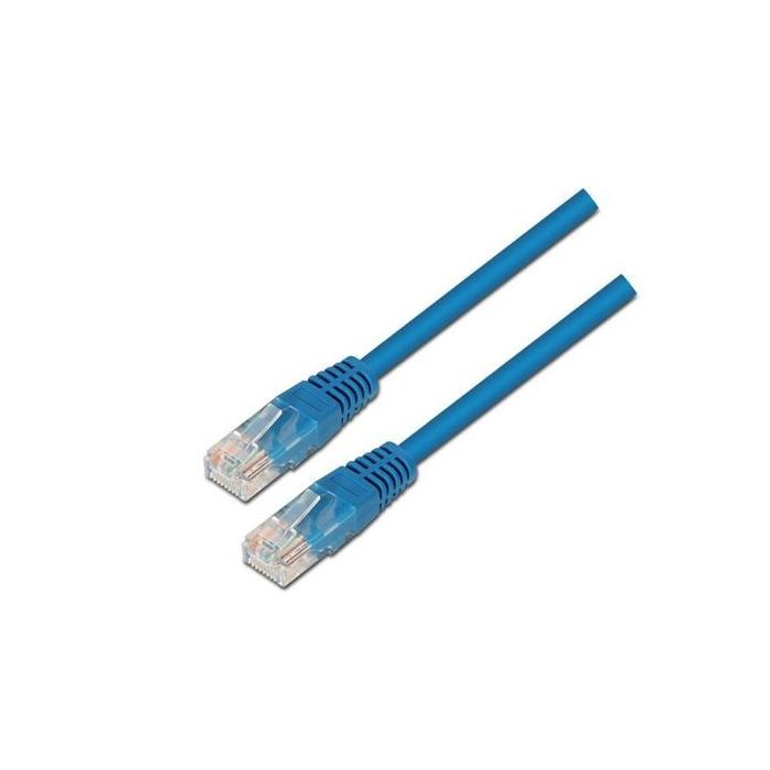Aisens Cable de Red Latiguillo RJ45 Cat.6 UTP AWG24 Azul 3.0 Metros