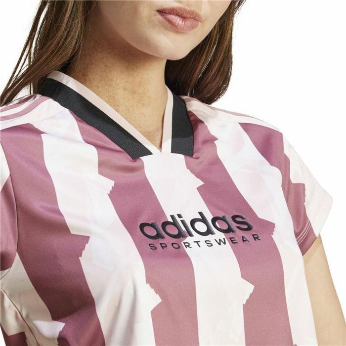 Camiseta de Manga Corta Mujer Adidas Tiro Cut Rosa 1