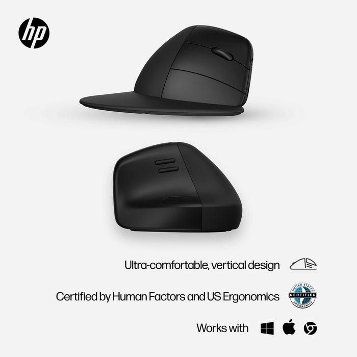 HP 920 Ratón Inalámbrico Ergonomico Vertical con Reposamuñecas 13