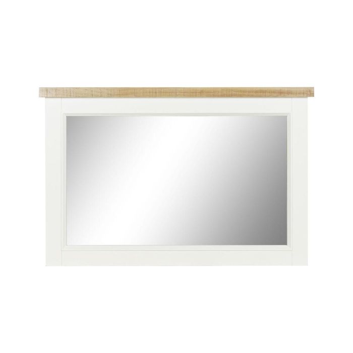 Espejo de pared DKD Home Decor Marrón Beige Romántico 90 x 4 x 60 cm