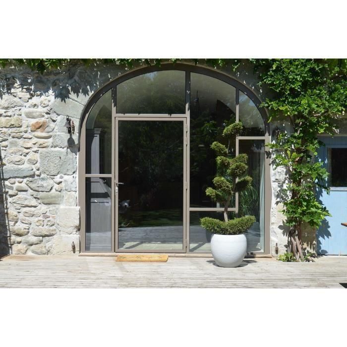 EDA Graphit maceta redonda Ø50cm - Capacidad 46L - Blanco encalado 4 EDA Graphit maceta redonda Ø50cm - Capacidad 46L - Blanco encalado 4