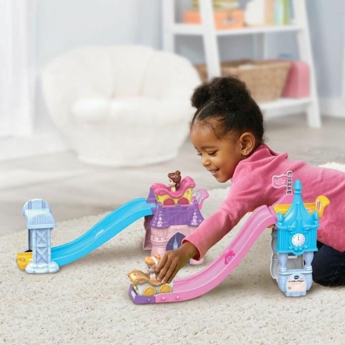 Playset de Vehículos Vtech TUT TUT BOLIDES DISNEY PRINCESSES 4 Playset de Vehículos Vtech TUT TUT BOLIDES DISNEY PRINCESSES 4