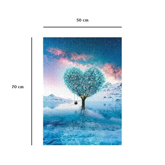 Nathan - Puzzle de 1000 piezas - El árbol de los sueños/Diego Hernandez - Adultos y niños a partir de 14 años - Puzzle de calidad premium - 12000905 3 Nathan - Puzzle de 1000 piezas - El árbol de los sueños/Diego Hernandez - Adultos y niños a partir de 14 años - Puzzle de calidad premium - 12000905 3