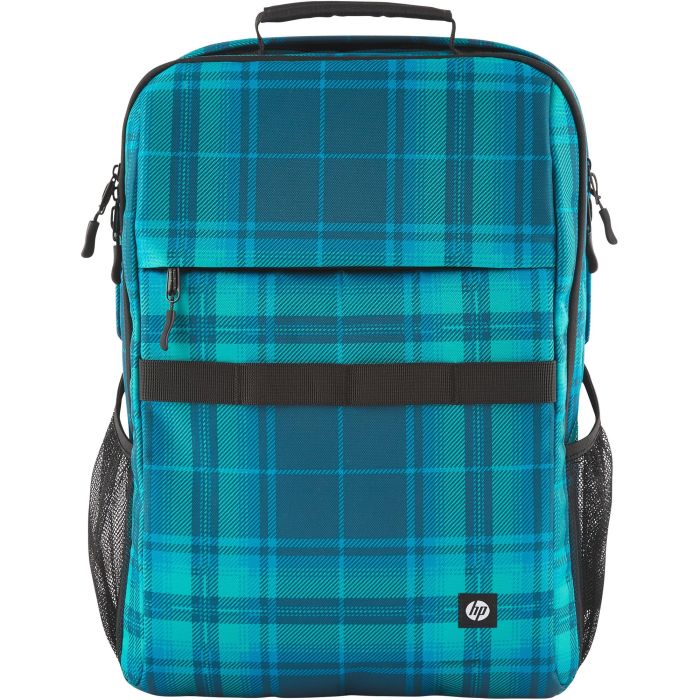 HP Mochila Campus XL Tartan plaid para Portátil 16.1" - Diseño a Cuadros - Poliéster/Poliespuma - Azul 0 HP Mochila Campus XL Tartan plaid para Portátil 16.1" - Diseño a Cuadros - Poliéster/Poliespuma - Azul 0