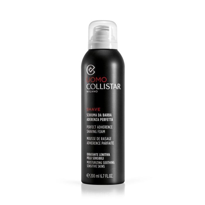 Collistar UOMO Espuma de Afeitar Adherencia Perfecta 200 ml para Pieles Sensibles