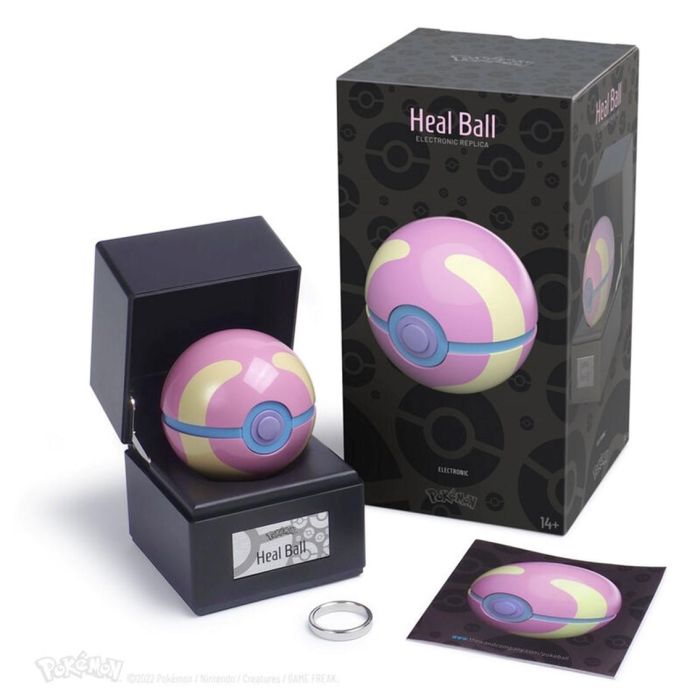 Réplica Electrónica Die Cast Pokemon Heal Ball The Wand Company Redstring WRC15521 2 Réplica Electrónica Die Cast Pokemon Heal Ball The Wand Company Redstring WRC15521 2