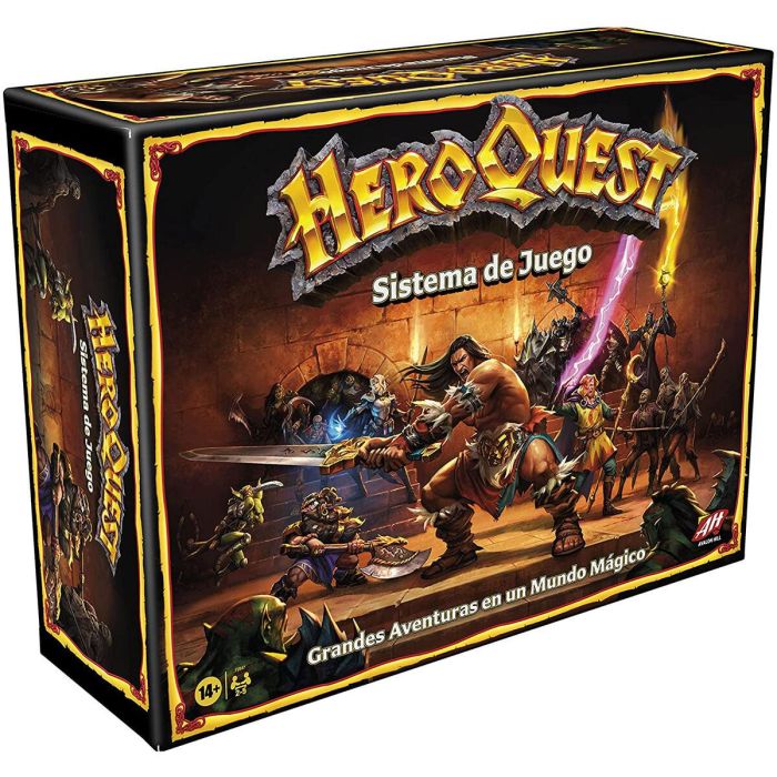Avalon Hill Juego de Mesa HeroQuest Básico - Aventura Épica con 65 Miniaturas, para 2-5 Jugadores, +14 Años 2 Avalon Hill Juego de Mesa HeroQuest Básico - Aventura Épica con 65 Miniaturas, para 2-5 Jugadores, +14 Años 2