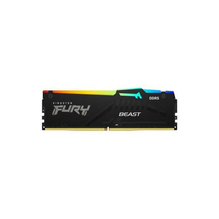 Kingston Technology FURY Beast RGB módulo de memoria 32 GB 2 x 16 GB DDR5 ECC 2 Kingston Technology FURY Beast RGB módulo de memoria 32 GB 2 x 16 GB DDR5 ECC 2