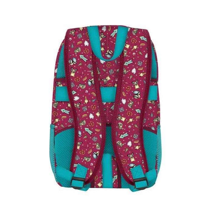 Mochila 3 cremalle. adapt.carro gorjuss™ fairground "fireworks" 29x45x17cm 2 Mochila 3 cremalle. adapt.carro gorjuss™ fairground "fireworks" 29x45x17cm 2
