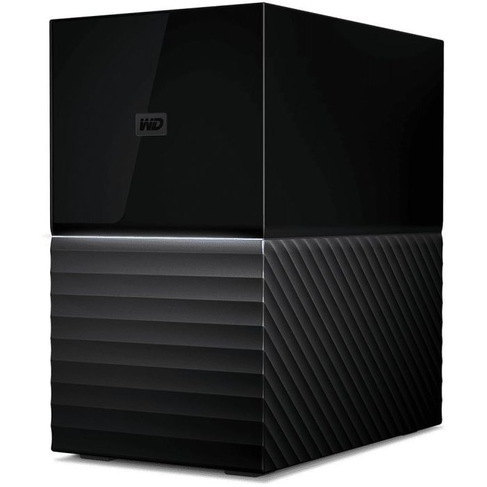 Western Digital My Book Duo 24TB RAID 0/1 USB 3.2 Gen 1 Almacenamiento Dual-Drive Negro con WD Security, Backup 3