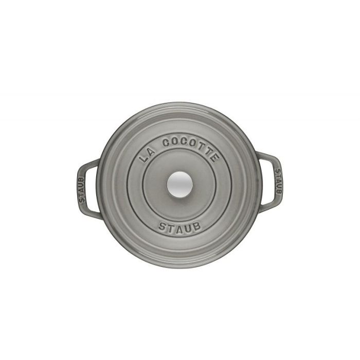 Staub La Cocotte 20cm rund. Graphit-grau. Gusseisen 1 Staub La Cocotte 20cm rund. Graphit-grau. Gusseisen 1