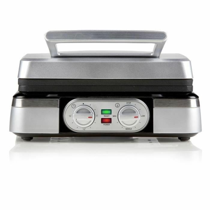 Domo DO9149W Gofrera eléctrica 1400W con Termostato Ajustable, Temporizador y Placas de 2.6cm Antiadherentes de Acero Inoxidable 4 Domo DO9149W Gofrera eléctrica 1400W con Termostato Ajustable, Temporizador y Placas de 2.6cm Antiadherentes de Acero Inoxidable 4