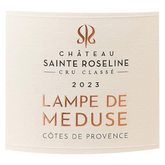 Château Sainte Roseline 2019 Côtes de Provence Medusa Lamp Crecimiento clasificado - Vino rosado de Provenza 1