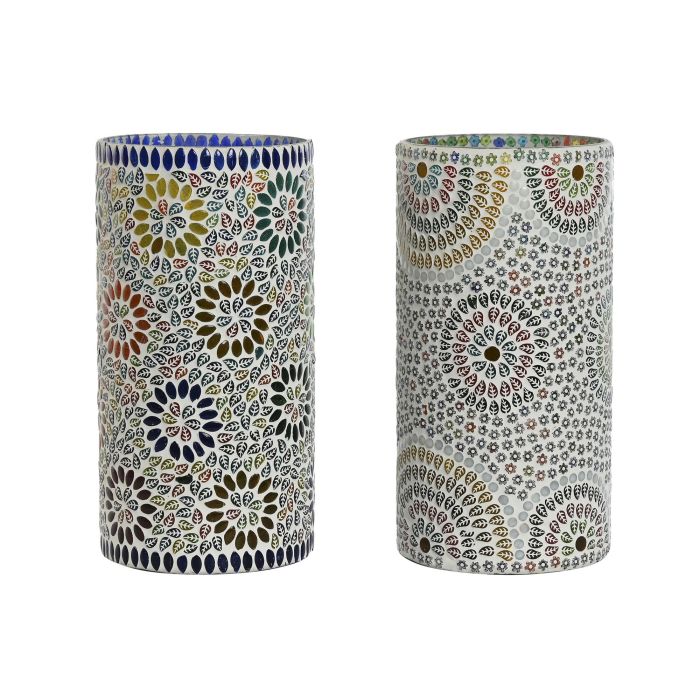 Lampara Sobremesa Indio DKD Home Decor Multicolor 15 x 30 x 15 cm (2 Unidades) 1