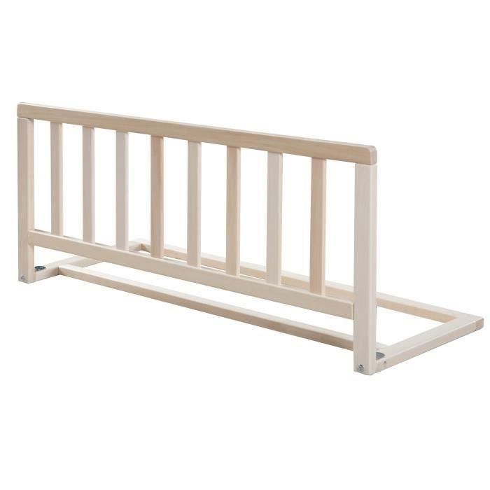 ROBA Barandilla de Cama 90 cm - Protección Anticaída Segura para Bebés y Niños - De 18 Meses a 5 Años - Fácil Montaje - Madera Natural ROBA Barandilla de Cama 90 cm - Protección Anticaída Segura para Bebés y Niños - De 18 Meses a 5 Años - Fácil Montaje - Madera Natural