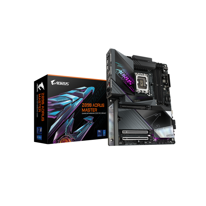 Gigabyte PLACA Z890 AORUS MASTER, Intel LGA 1851, DDR5, WiFi 7, 9MZ89MSTR-00-10