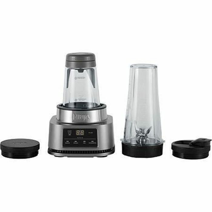 Ninja CB100EU Batidora de Vaso Foodi Standmixer 0.7L con Función de Impulso y Picahielos 1100W Negro/Acero Inoxidable 2 Ninja CB100EU Batidora de Vaso Foodi Standmixer 0.7L con Función de Impulso y Picahielos 1100W Negro/Acero Inoxidable 2