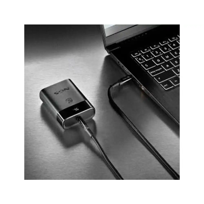 NGS TWIX10 Powerbank 10000mAh Carga Rápida 22.5W Negra Batería Externa Portátil 3