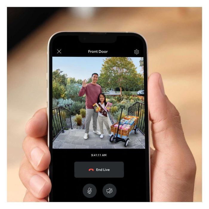 Amazon Ring Video Doorbell 3 Plus - Timbre Videoportero Inteligente con Batería, Visión Nocturna, Audio de 2 Vías, 150°, WiFi, Inalámbrico, Color Plata/Negro