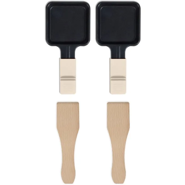 Livoo Parrilla Raclette Conectable DOC310C para 2 Personas, 450W con Termostato Automático 4