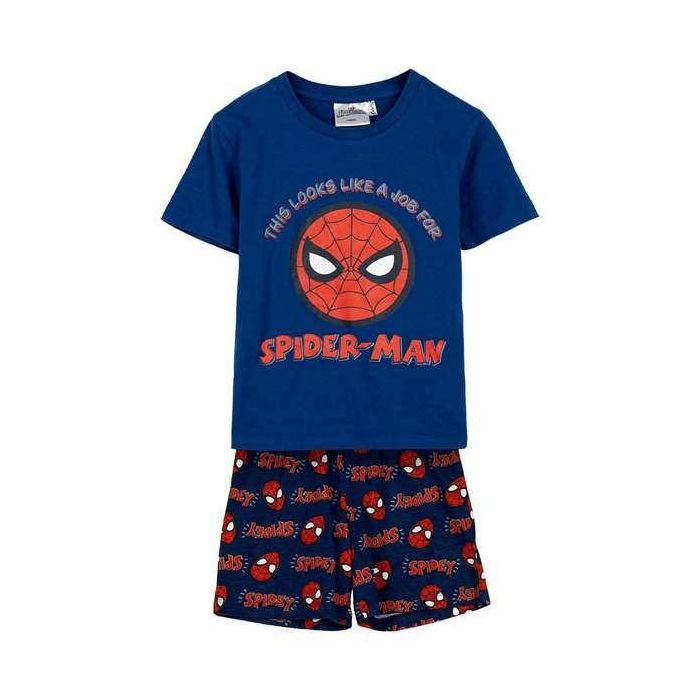 Pijama corto single jersey spiderman 7 años Pijama corto single jersey spiderman 7 años
