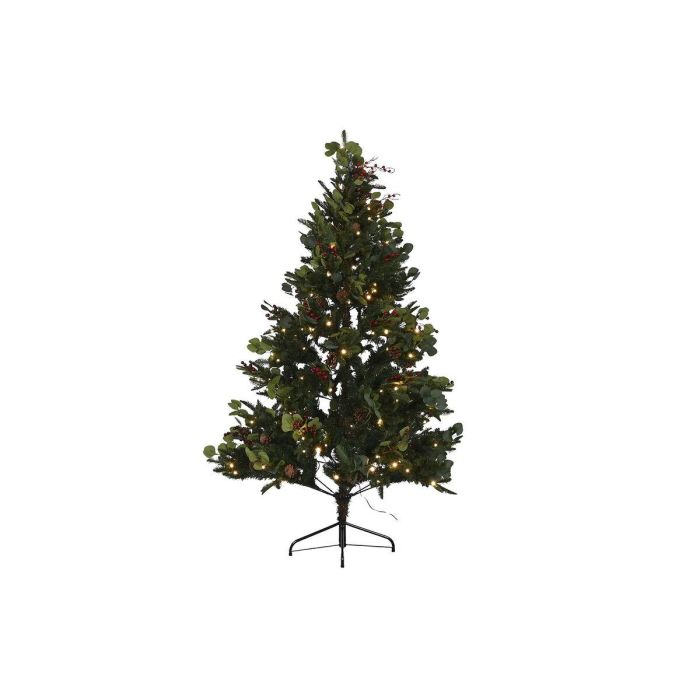 Arbol Navidad Alpina DKD Home Decor Verde Rojo 115 x 180 x 115 cm 1