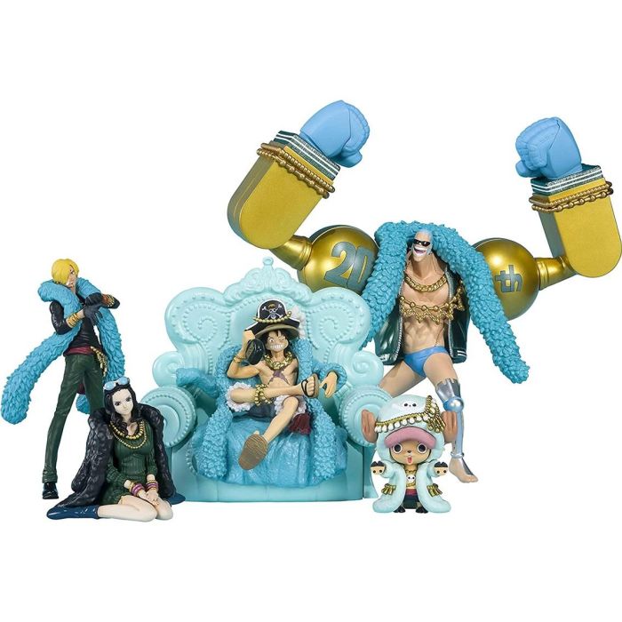 Tamashii Nations Figura Pack 9 Unidades Tamashii Box Vol 1 - Luffy, Nico Robin, Tony Tony Chopper, Sanji, Franky Tamashii Nations Figura Pack 9 Unidades Tamashii Box Vol 1 - Luffy, Nico Robin, Tony Tony Chopper, Sanji, Franky