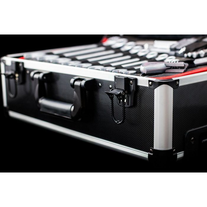 Meister Carro de Herramientas con 156 Piezas: Kit Completo de Alicates, Llaves y Destornilladores para Taller y Bricolaje 6 Meister Carro de Herramientas con 156 Piezas: Kit Completo de Alicates, Llaves y Destornilladores para Taller y Bricolaje 6