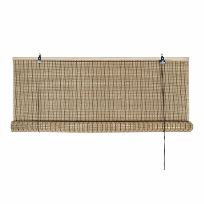 Estor Enrollable DKD Home Decor Marrón claro Bambú (120 x 3 x 170 cm)