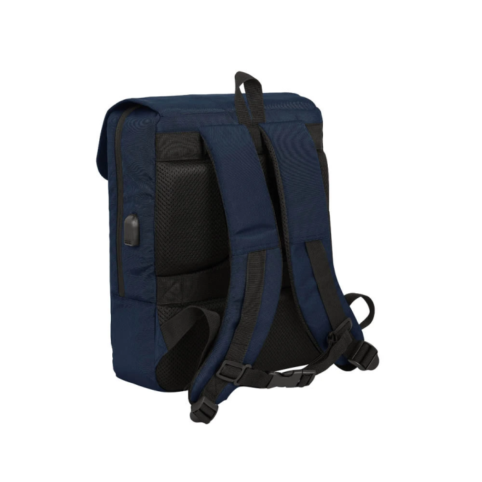 Safta Mochila Business Portátil 13,3'' con USB Dark Blue 29x39x12cm 1 Safta Mochila Business Portátil 13,3'' con USB Dark Blue 29x39x12cm 1