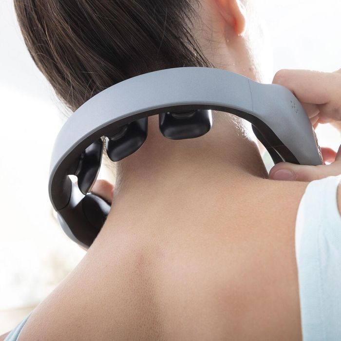 Masajeador Cervical Recargable con Mando Nekival InnovaGoods 13 Masajeador Cervical Recargable con Mando Nekival InnovaGoods 13