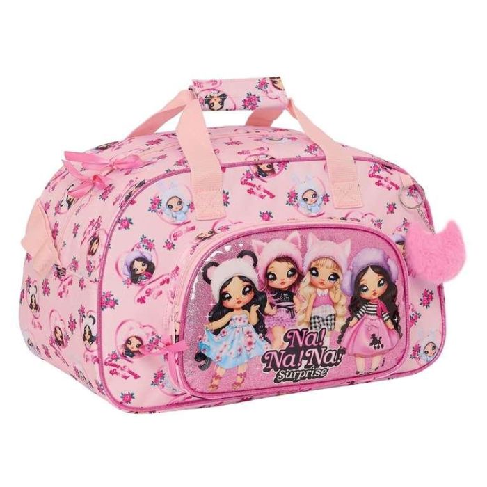 Bolsa de Deporte Na!Na!Na! Surprise Fabulous Rosa 40 x 24 x 23 cm Bolsa de Deporte Na!Na!Na! Surprise Fabulous Rosa 40 x 24 x 23 cm
