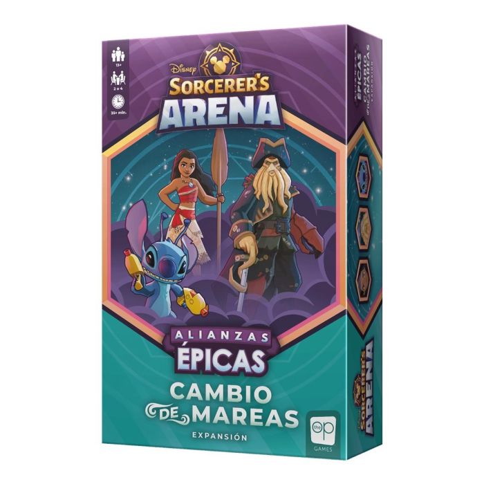 Disney Sorcerer's Arena Juego de mesa 'Cambio de Mareas' USADSA02ES 0 Disney Sorcerer's Arena Juego de mesa 'Cambio de Mareas' USADSA02ES 0