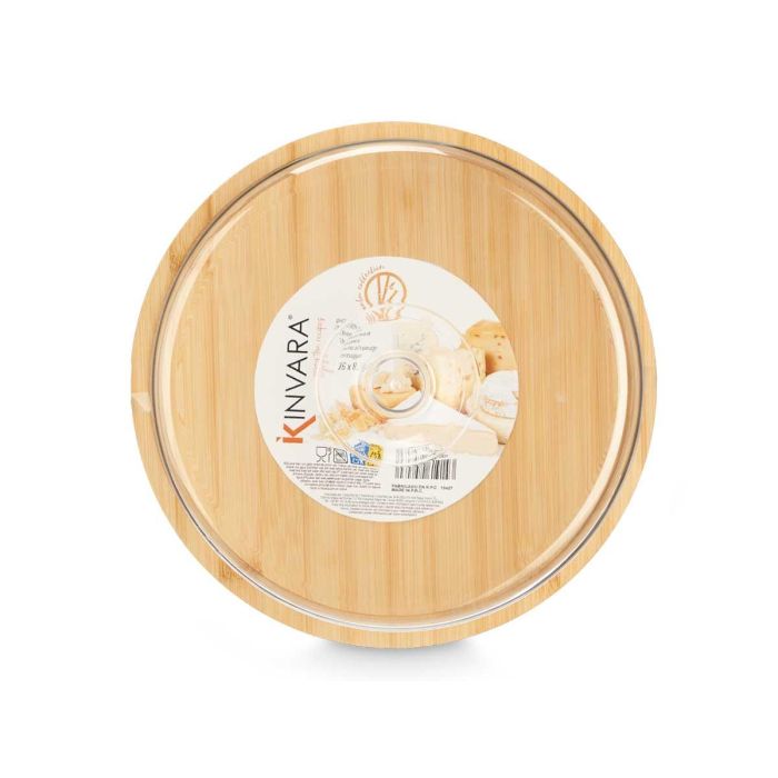 Quesera Redonda Bambu Kinvara 28X9CM (8 Unidades) 2 Quesera Redonda Bambu Kinvara 28X9CM (8 Unidades) 2