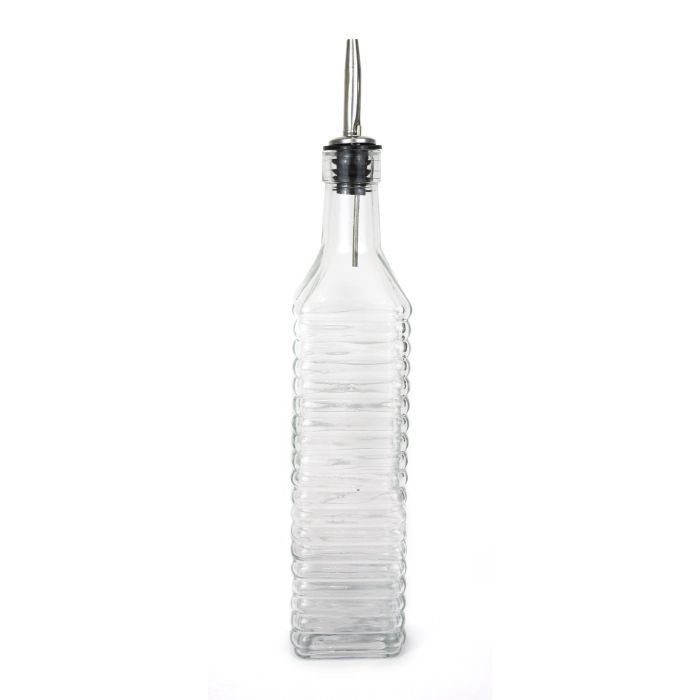 Aceitera de vidrio 500 ml con tapa de metal Anna (12 Unidades) 7 Aceitera de vidrio 500 ml con tapa de metal Anna (12 Unidades) 7