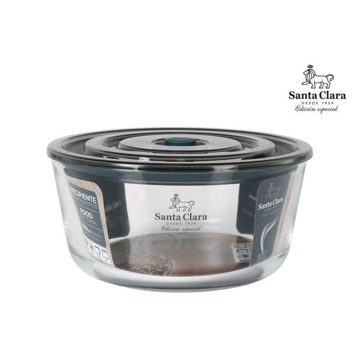 Fuente Red con Tapa Hermética y Válvula 1650 Ml - Santa Clara (4 Unidades) Fuente Red con Tapa Hermética y Válvula 1650 Ml - Santa Clara (4 Unidades)