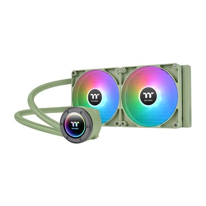 Thermaltake TH280 V2 ARGB All-In-One Liquid Cooler Matcha Green Refrigeración Líquida Sync 0 Thermaltake TH280 V2 ARGB All-In-One Liquid Cooler Matcha Green Refrigeración Líquida Sync 0