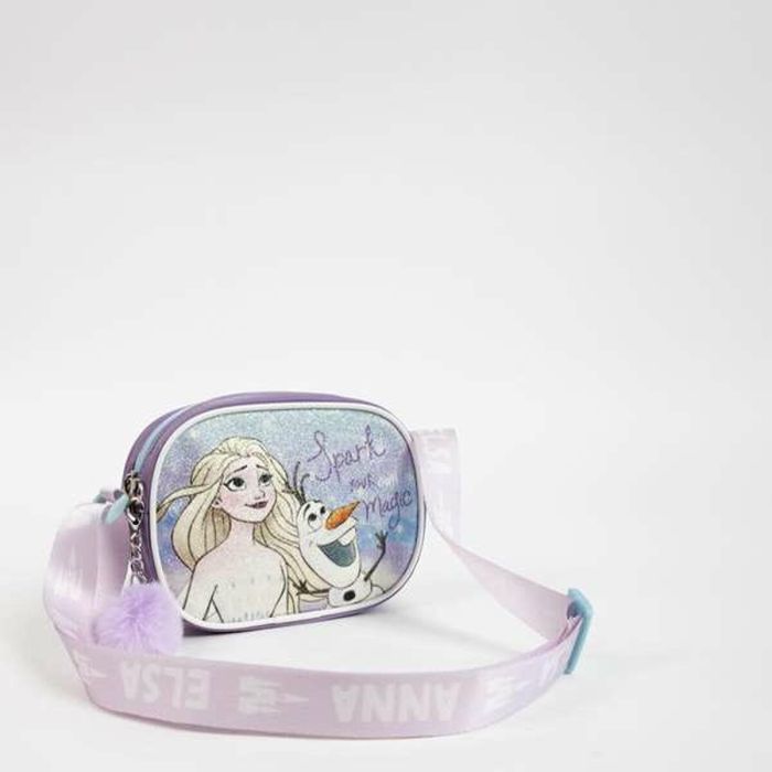 Cerdá Bolso de Fantasía Frozen, 14.5 x 10.5 x 4.0 cm, Color Azul, Edad Mínima 3 Años 1