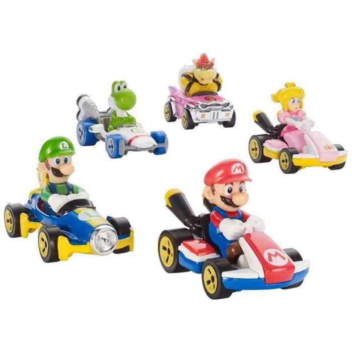 Coche hot wheels mario kart escala 1:64 - modelos surtidos 3 Coche hot wheels mario kart escala 1:64 - modelos surtidos 3