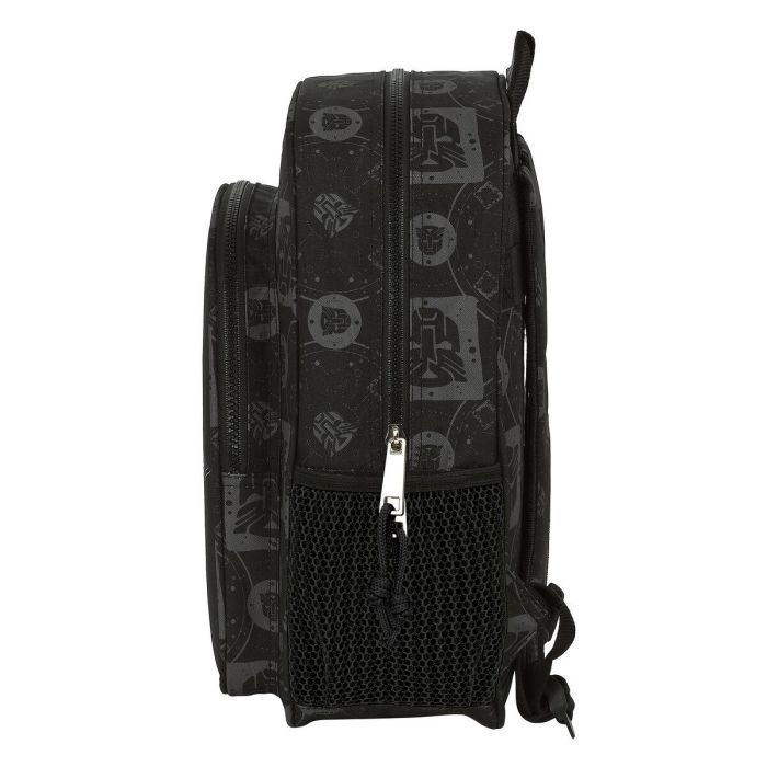 Mochila Escolar Transformers 26 x 34 x 11 cm Negro 2 Mochila Escolar Transformers 26 x 34 x 11 cm Negro 2