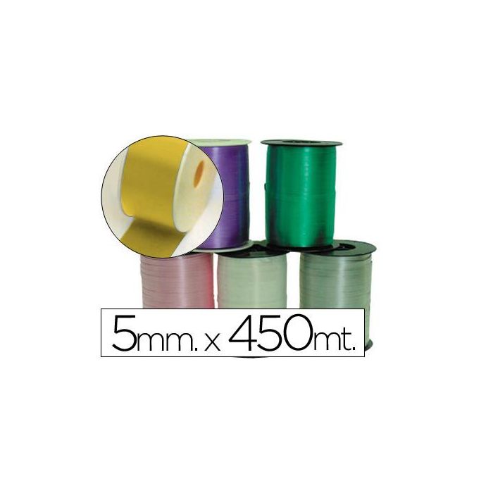 Cinta Fantasia 500 Mt X 5 mm Oro